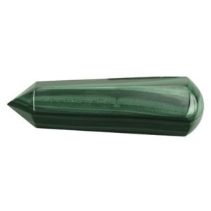Photo d'un bâton de massage en pierre de malachite