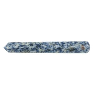Photo d'un bâton de massage en pierre de sodalite