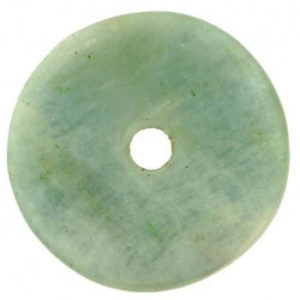 Photo d'un Donut en pierre d'aigue marine