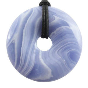 Photo d'un donut en pierre de calcédoine