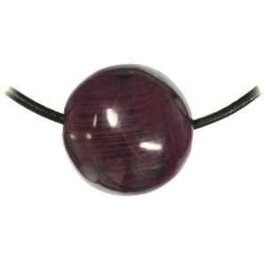pendentif boule rubis