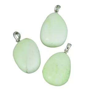 Pendentif chrysoprase citron