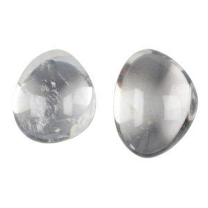 Photo de pierres roulées en cristal de roche