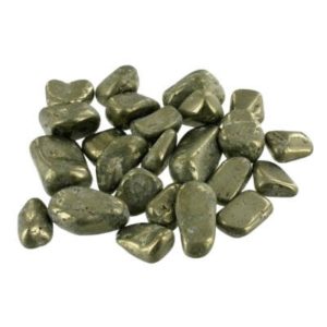 Pierre roulée pyrite