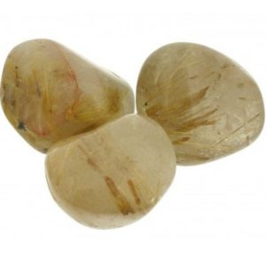 Photo de Pierres roulées en quartz rutile