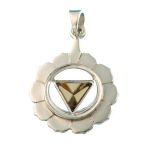 Pendentif chakra plexus solaire