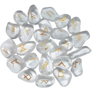 runes en cristal de roche