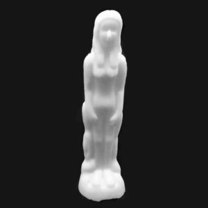 Dagyde femme blanche bougie