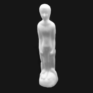 Dagyde homme blanc bougie