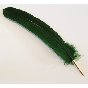 Plume verte
