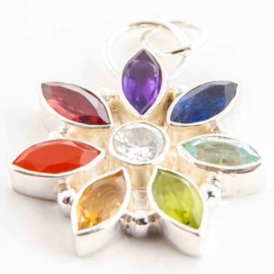 pendentif étoile des chakras