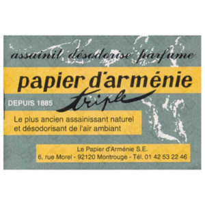 papier d'arménie
