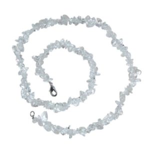 Collier baroque cristal de roche