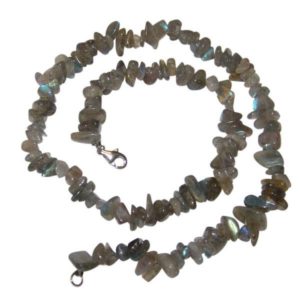 Collier baroque labradorite