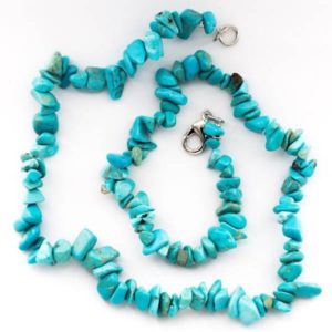 Collier baroque turquoise