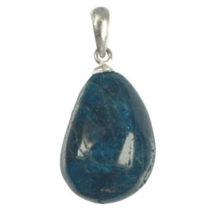 Pendentif apatite bleue
