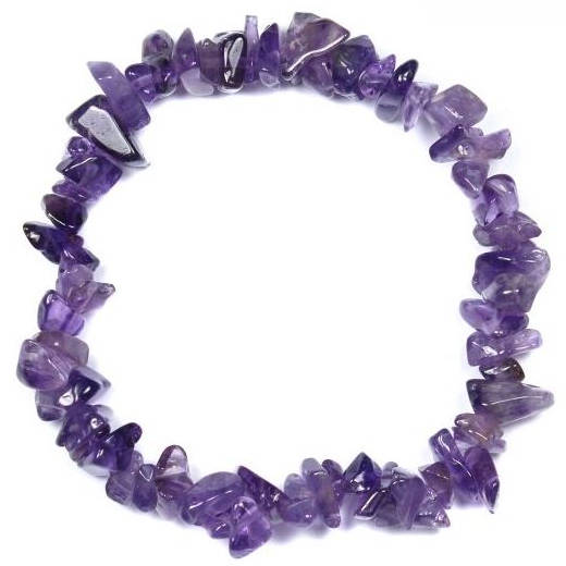 Bracelet baroque améthyste