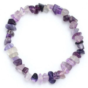 Bracelet baroque fluorite