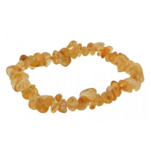 Bracelet baroque citrine