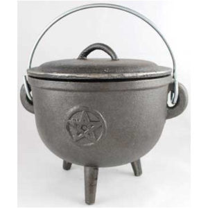 chaudron pentagramme 13 cm