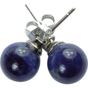 boucles d'oreilles sodalite
