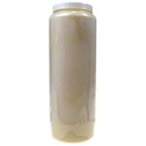 bougie neuvaine blanche