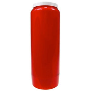 bougie neuvaine rouge
