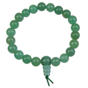 Bracelet mala aventurine verte