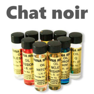Huile magique chat noir