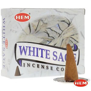 encens cônes sauge blanche