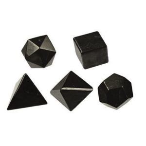 Solides de platon shungite