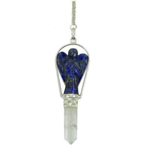 Pendule ange lapis lazuli