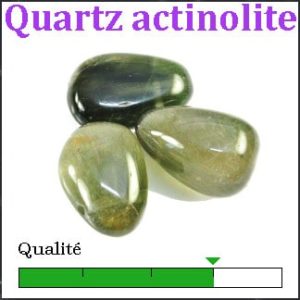 Quartz actinolite