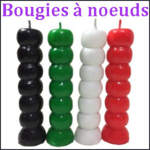 Bougies à noeuds