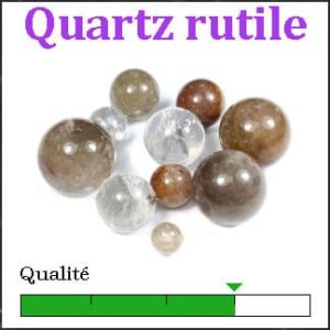 Quartz rutile
