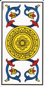as deniers tarot de Marseille
