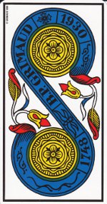 deux deniers tarot de Marseille