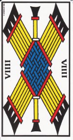 neuf de bâton tarot de Marseille