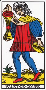 valet de coupe tarot de Marseille
