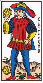 valet de deniers tarot de Marseille