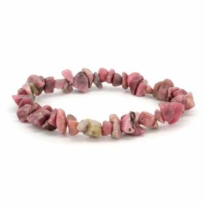 bracelet baroque rhodonite