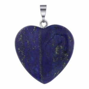 pendentif coeur lapis lazuli