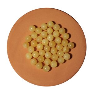 Perle de calcite jaune