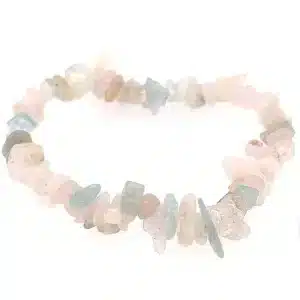 Bracelet baroque morganite