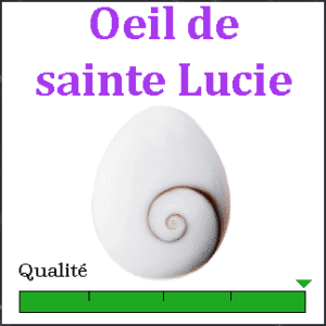 Oeil de sainte Lucie