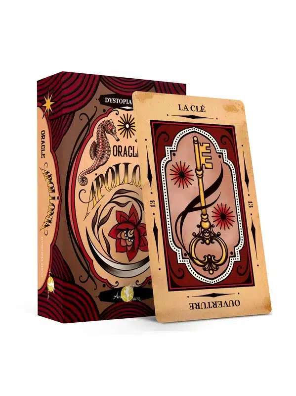 Boitier de l'oracle Apollonia avec carte