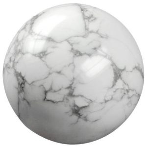 Photo d'une boule de massage en pierre de magnésite