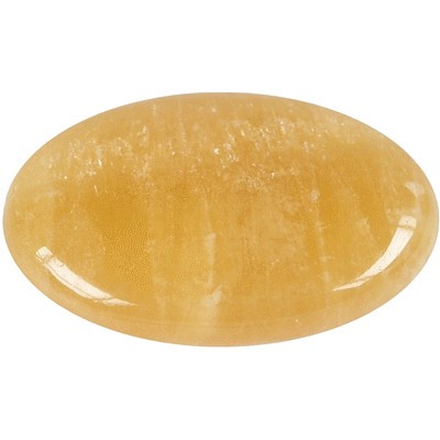 galet calcite orange
