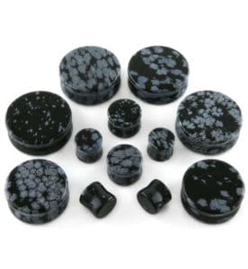 pierre obsidienne mouchetée