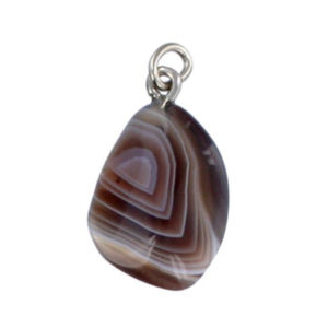 Pendentif agate botswana